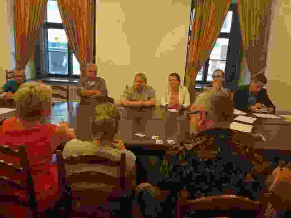 Spotkanie przedstawicieli Rady Dzielnicy Stare Miasto, mieszkańców, przedsiębiorców i organizatorów LGS