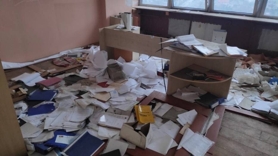 Opuszczony biurowiec Montan Stal w Tarnowskich Górach