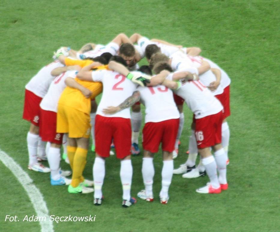 Reprezentacja Polski przed meczem z Grecją