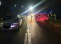 Śmiertelny wypadek w Janowie Podlaskim. Audi uderzyło w stojącego na jezdni rowerzystę