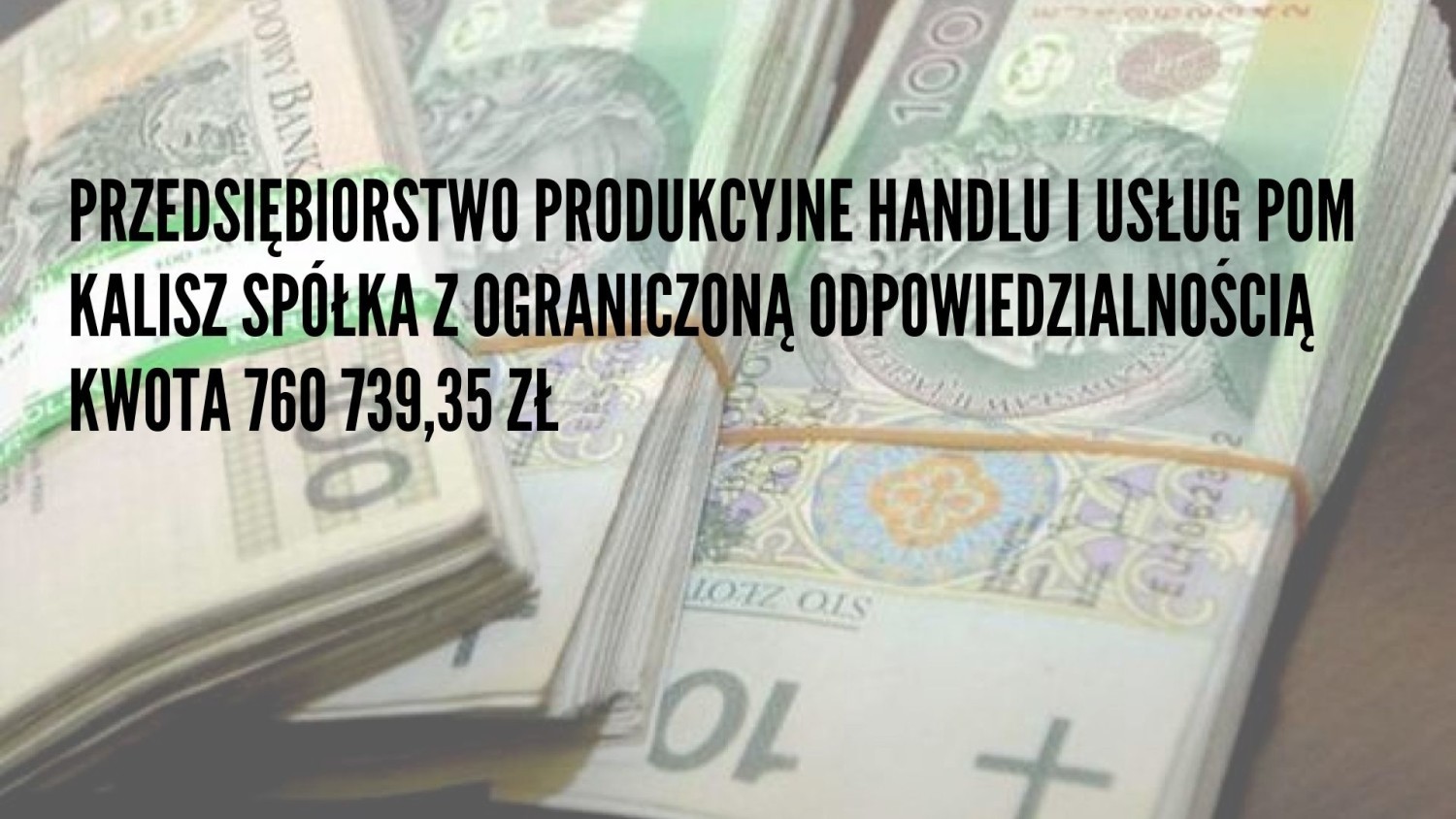 Tarcza Finansowa PFR 2.0. Te firmy z Kalisza otrzymały największe subwencje