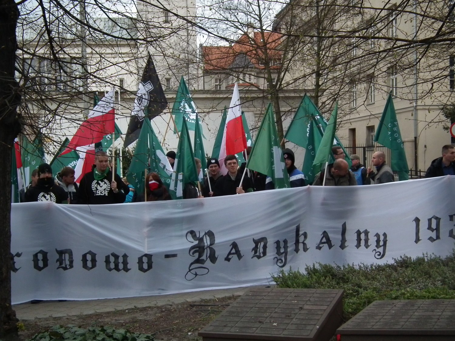 ONR w Poznaniu: Marsz w 81. rocznicę utworzenia Obozu Narodowo-Radykalnego