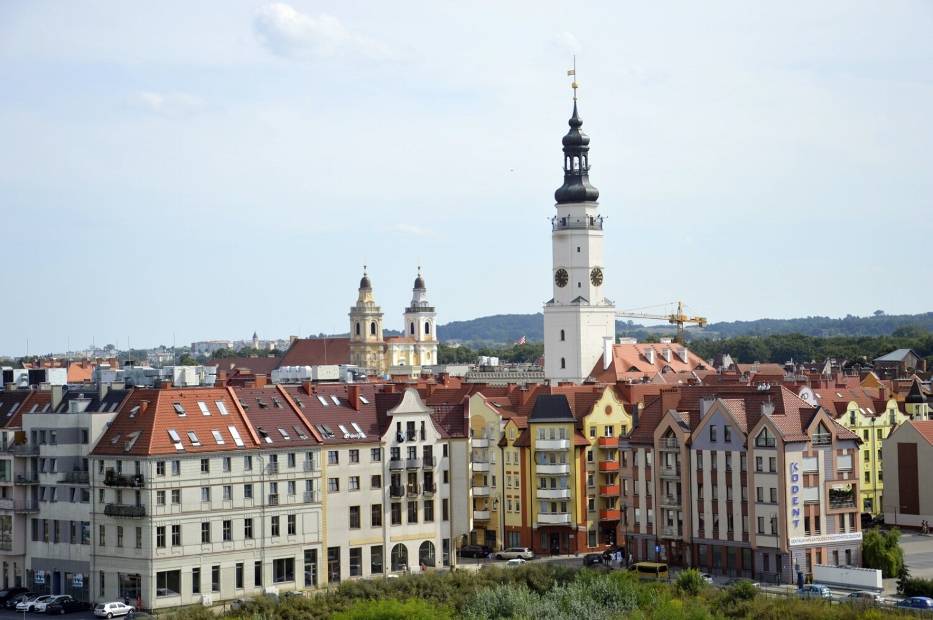 Trzy wieże w Głogowie. Zdjęcia z wież