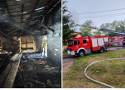 Duży i pamiętny pożar w Boguszowie-Gorcach. 12 zastępów gasiło płonący dom strażaka - zdjęcia