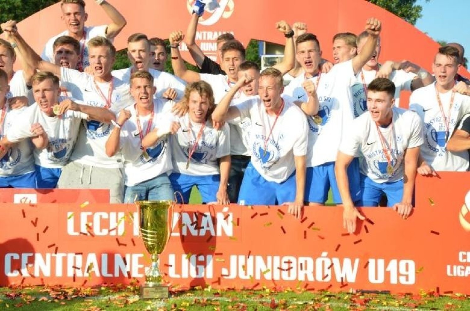 Lech Poznań w sezonie 2017/18 zdobył mistrzostwo Polski w Centralnej Lidze Juniorów U-19
