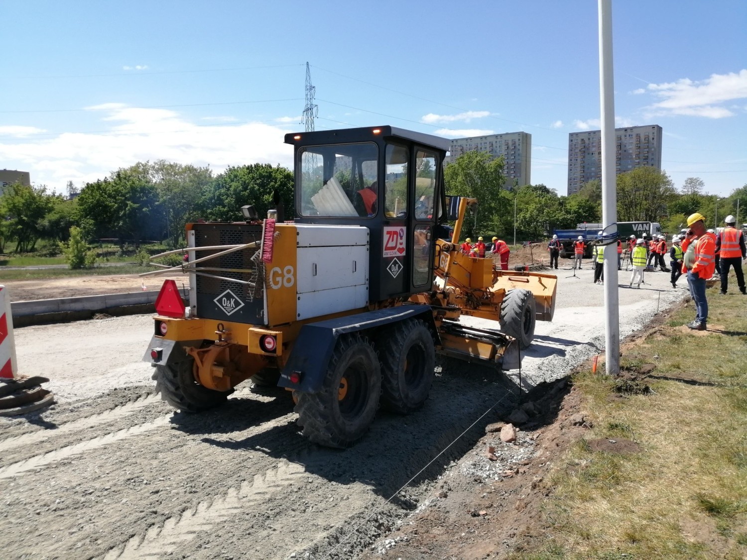 Prace nad budową tramwaju na Naramowice postępują