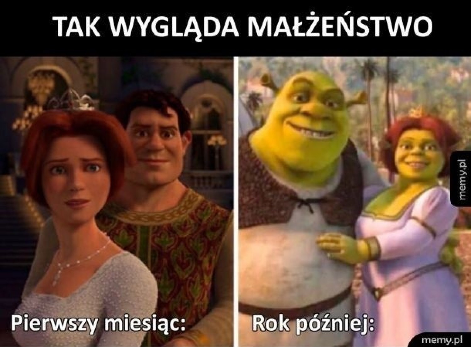 Nie ma to jak małżeństwo? Memy potrafią obedrzeć ze złudzeń każdego, kto tak myśli! Oczywiście, że mąż i żona to idealny duet – zupełnie jak ogień i woda