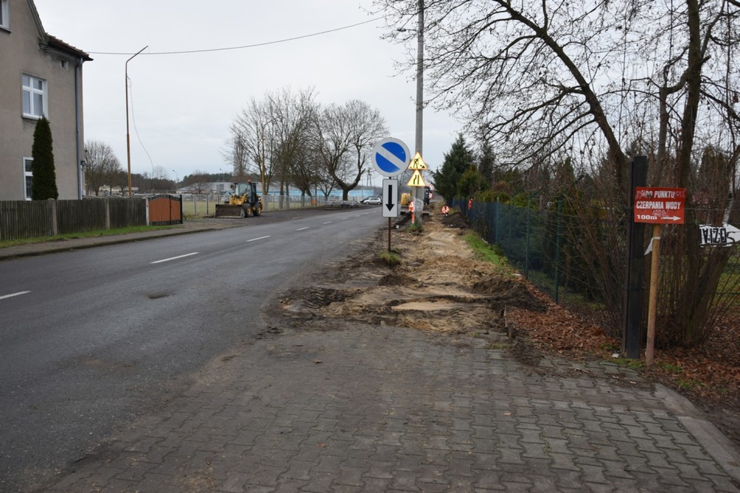 Przebudowa chodnika na ul. Granicznej