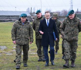 Wiceminister obrony narodowej Cezary Tomczyk odwiedził sieradzką brygadę ZDJĘCIA