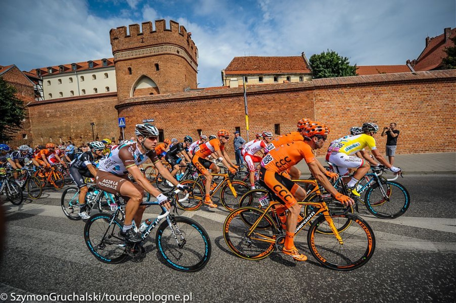 II etap Tour de Pologne 2014: Toruń - Warszawa