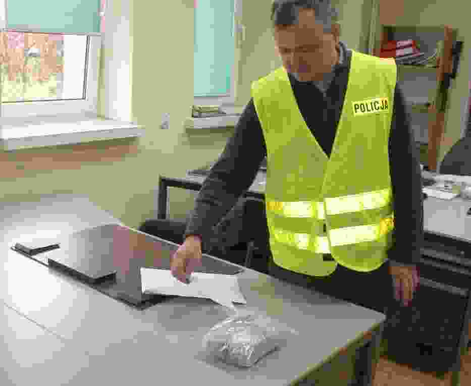 Policja zabezpieczyła marihuanę