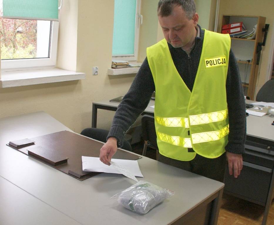 Policja zabezpieczyła marihuanę