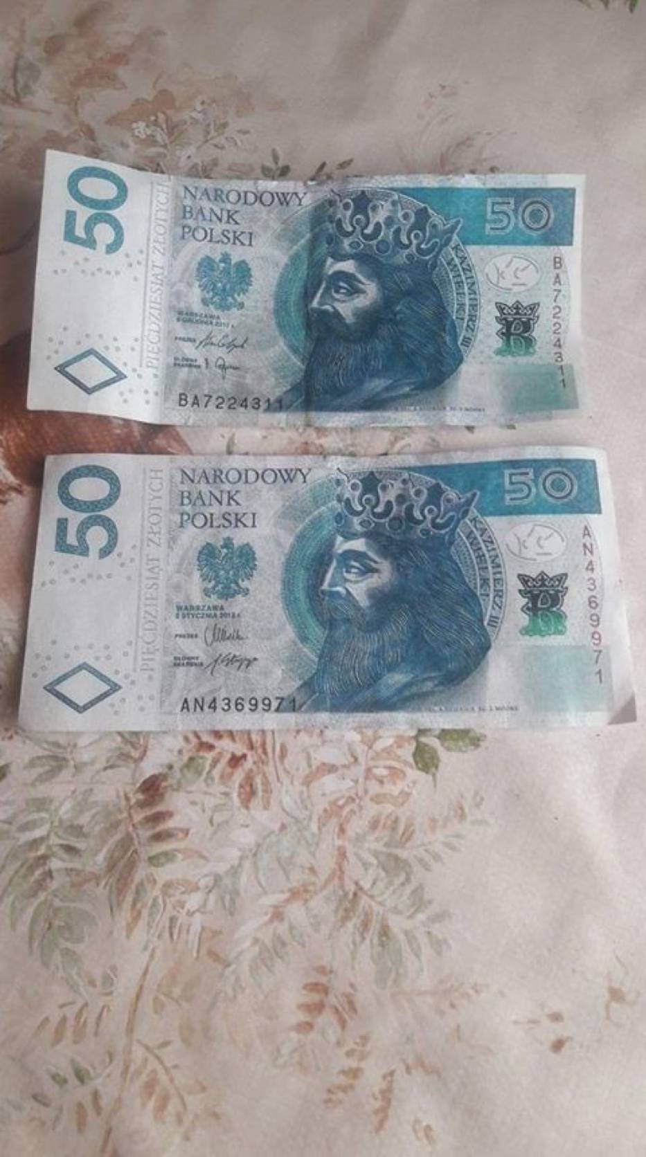 Fałszywe banknoty 