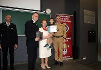 Wręczono nagrody laureatom strażackiego konkursu plastycznego