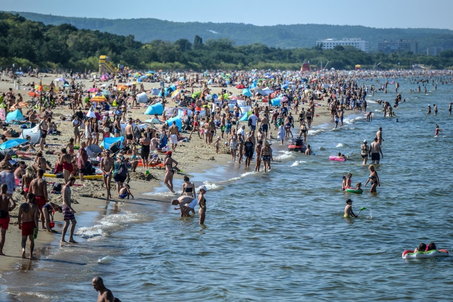 Plażowicze w Gdańsku 15