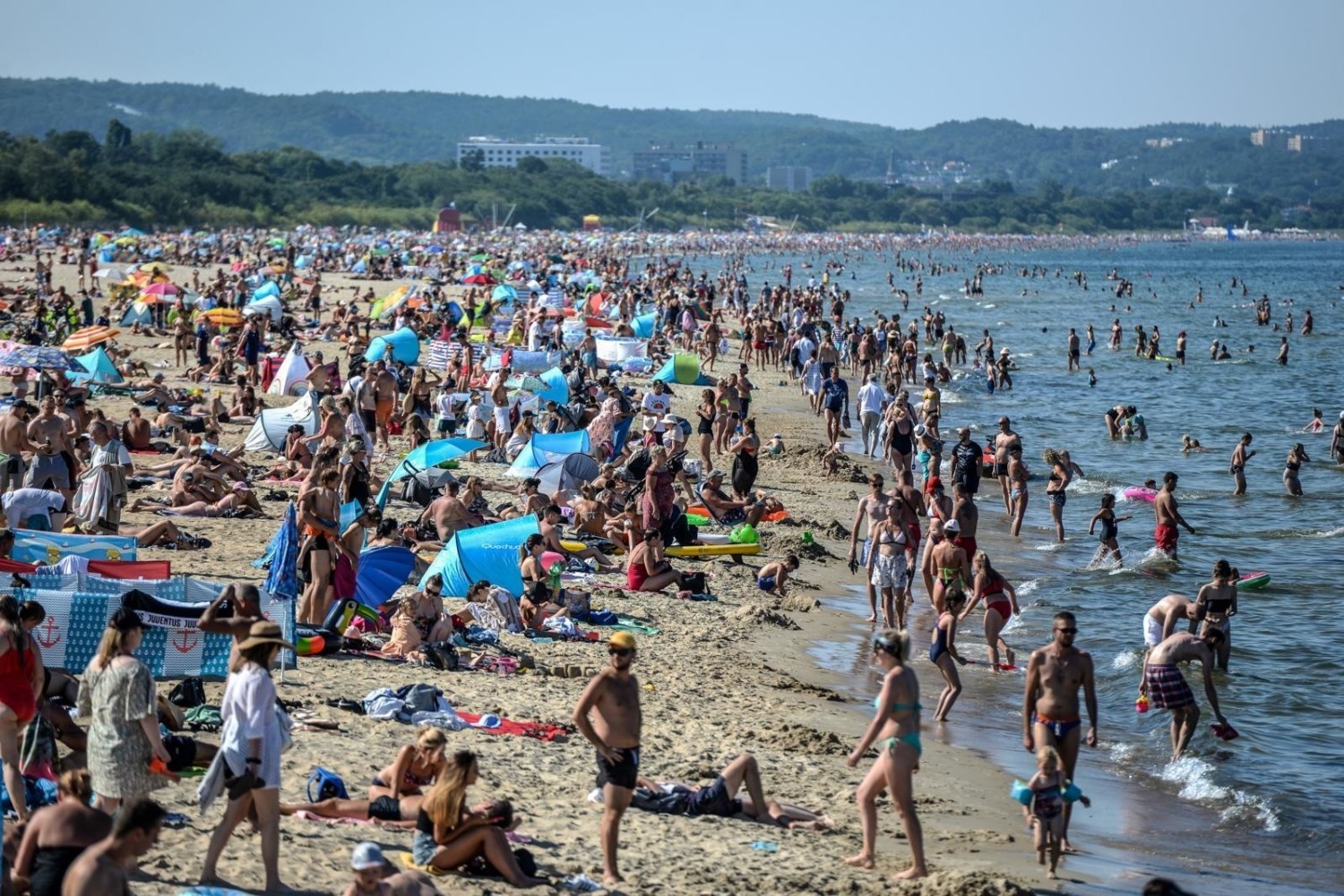 Plażowicze w Gdańsku 15