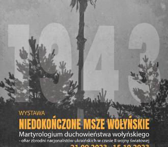 „Niedokończone Msze Wołyńskie” – wystawa plenerowa w Muzeum Okręgowym w Rzeszowie