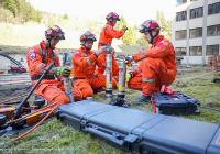 Strażacy z Gorlickiego biorą udział w krajowych ćwiczeniach ratowniczych