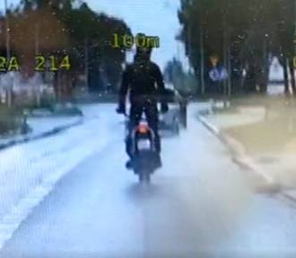 Motocyklista zapłacił w Lesznie słony mandat, bo nie usiedział na miejscu