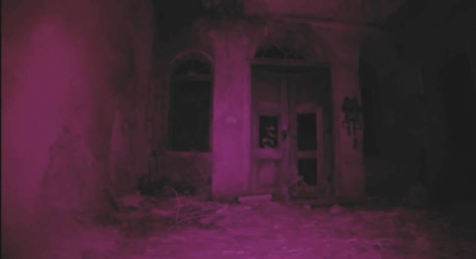 Kadr z filmu z Pałacu Wisielców