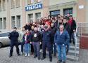 Studenci z Gdyni z wizytą w sztumskiej komendzie policji. ZDJĘCIA