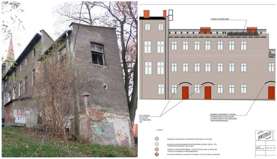 Najpiękniejsze mieszkania komunalne powstaną w sypiących się ruinach! Wałbrzych rozpoczyna remonty dwóch budynków - zdjęcia i wizualizacje
