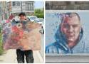 Sądecki artysta Mgr Mors przekaże fragment muralu z Węgierskiej youtuberowi Buddzie