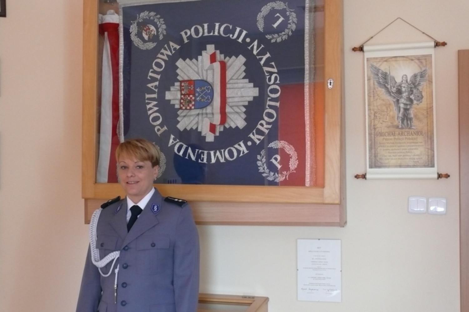 Kierownik rewiru dzielnicowych w Krotoszynie