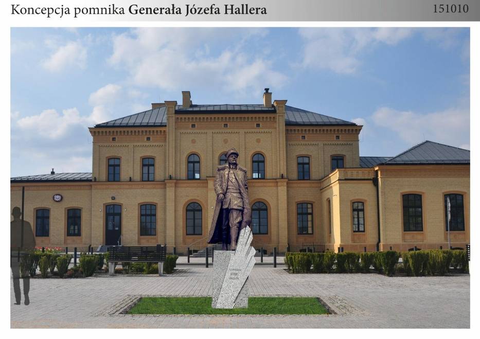 Wyróżniona koncepcja pomnika gen. Józefa Hallera w Starogardzie Gdańskim  autorstwa Katarzyny Gliwy