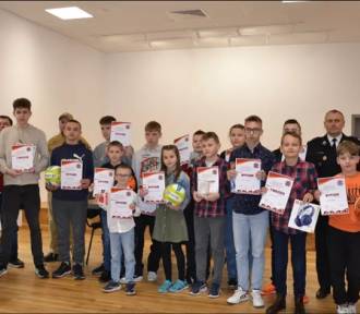 Turniej Wiedzy Pożarniczej „Młodzież Zapobiega Pożarom" w Brąszewicach 2024 ZDJĘCIA