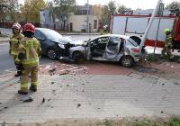 Znamy przyczynę wypadku na ulicy Lipowej w Pleszewie. Kto zawinił?