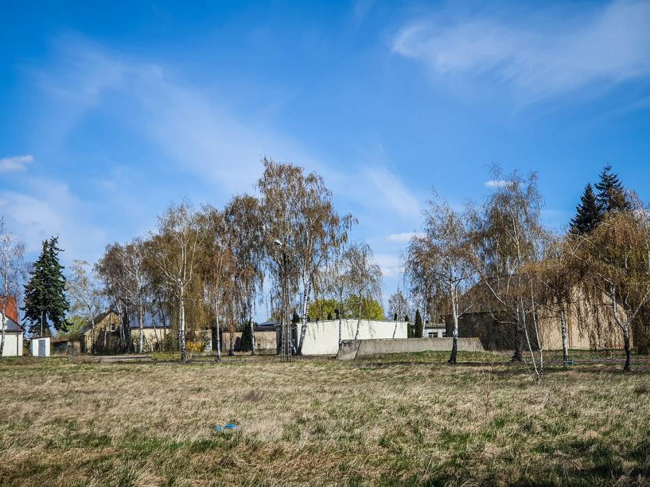 Dawna farma byków w Lesznie, dziś opuszczony teren