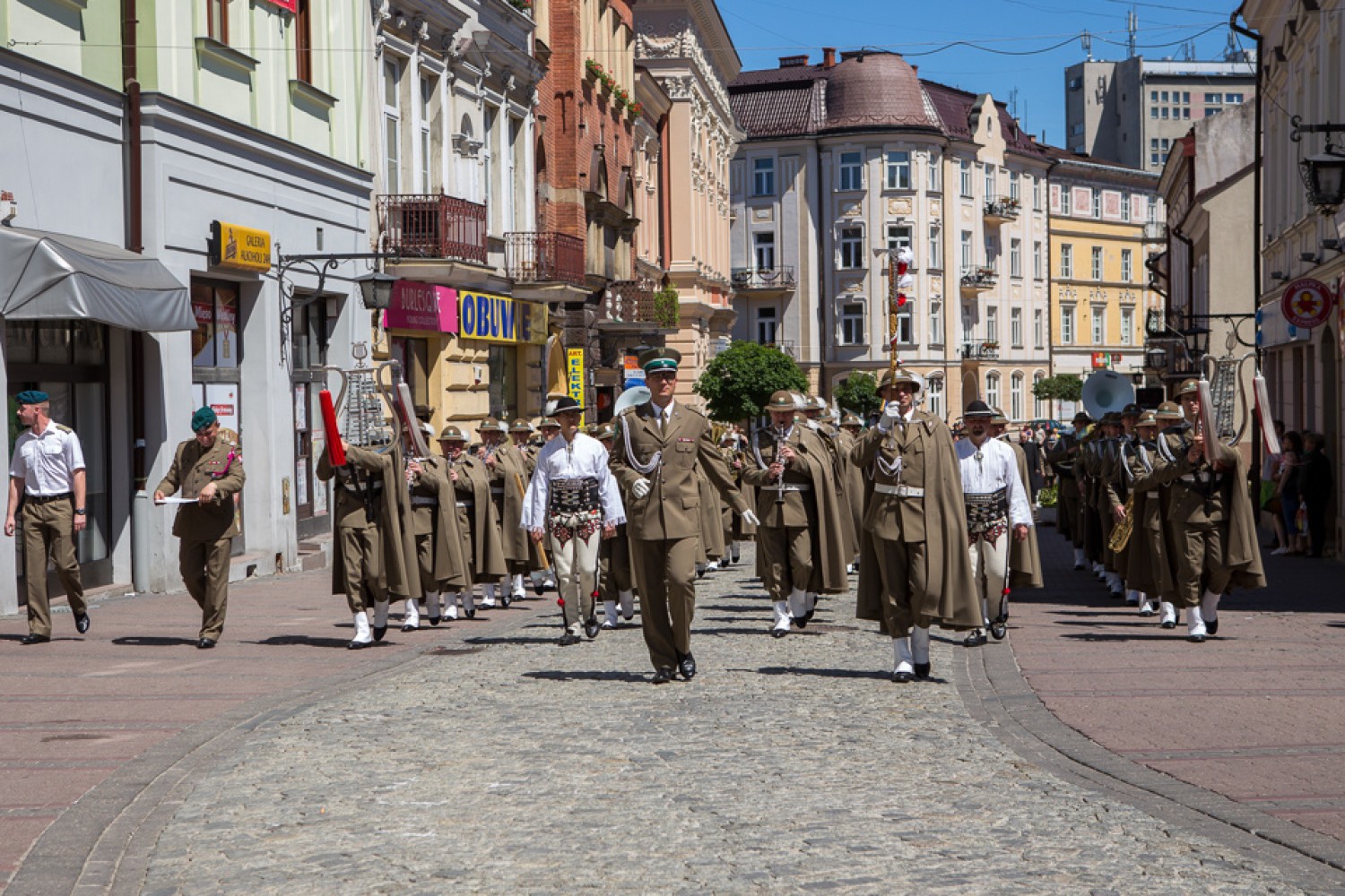 Ogólnopolski Przegląd Musztry Klas Mundurowych w Tarnowie