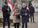 Protest Wolnych Polaków w Olkuszu. Zwolennicy PiS manifestowali na Rynku. Zobacz zdjęcia 
