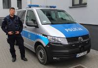 Policjant z Inowrocławia uratował tonącego podczas urlopu nad morzem 