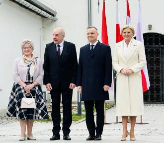 Prezydent Andrzej Duda i prezydent Węgier w Starym Sączu. To pierwsza taka wizyta