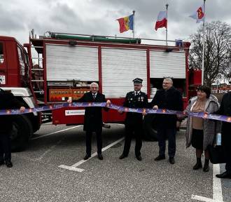 OSP Grochowy przekazuje wóz strażacki na wsparcie OSP w Mołdawii