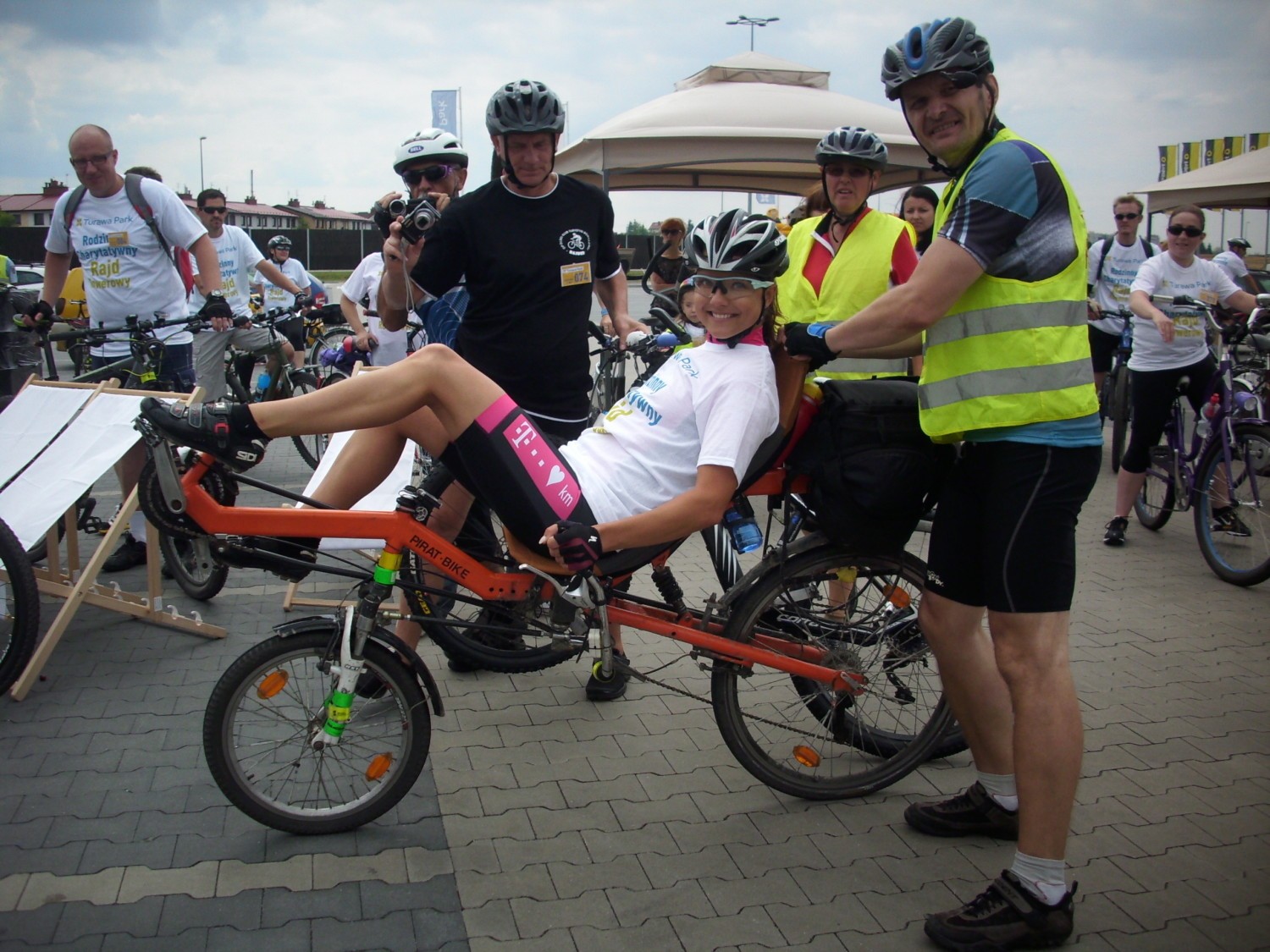 Rowerowy piknik i rajd w Turawa Park.