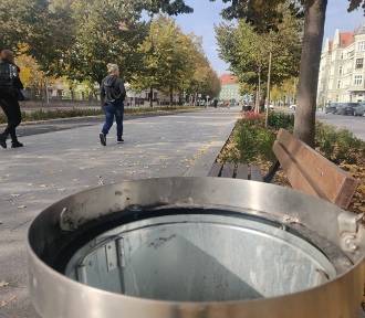 Mieszkaniec Szczecina ukradł  91 pojemników na śmieci. Teraz odpowie przed sądem