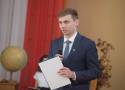 Burmistrz Złoczewa Dominik Drzazga będzie się ubiegał o reelekcję