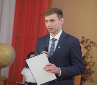 Burmistrz Złoczewa Dominik Drzazga będzie się ubiegał o reelekcję