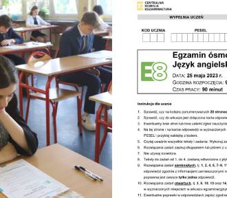 Egzamin ósmoklasisty z języka angielskiego.  Sprawdź ARKUSZE CKE oraz ODPOWIEDZI
