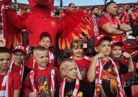 Młodzi kibice z Opatówka z okazji Dnia Dziecka pojechali na mecz Widzewa. ZDJĘCIA