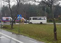 Wypadek pod Tarnowem busa przewożącego dzieci