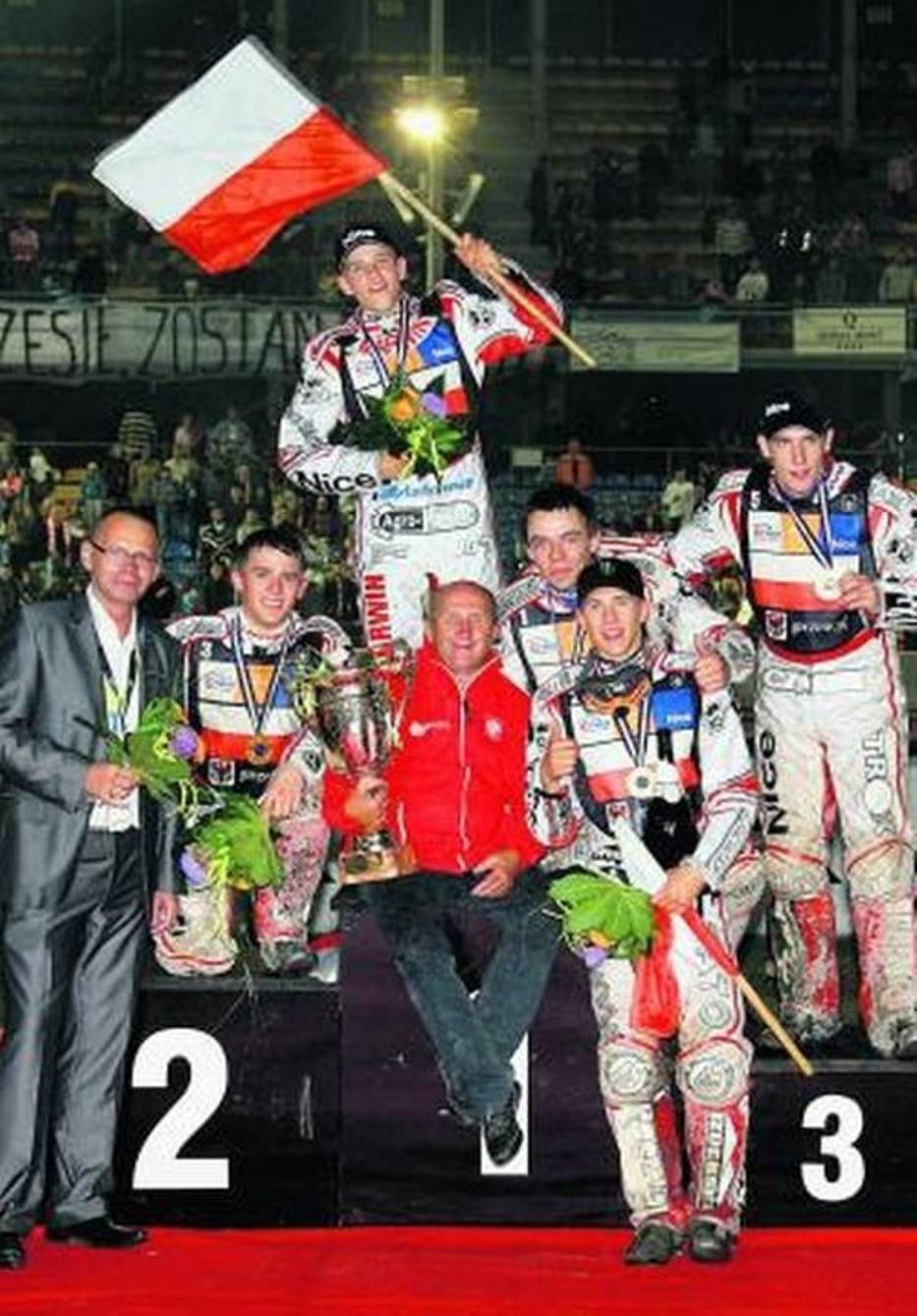 Mistrzowie świata juniorów na podium w Gorzowie