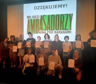 Startuje nabór do programu Młodzi Ambasadorzy Kina Pod Baranami 
