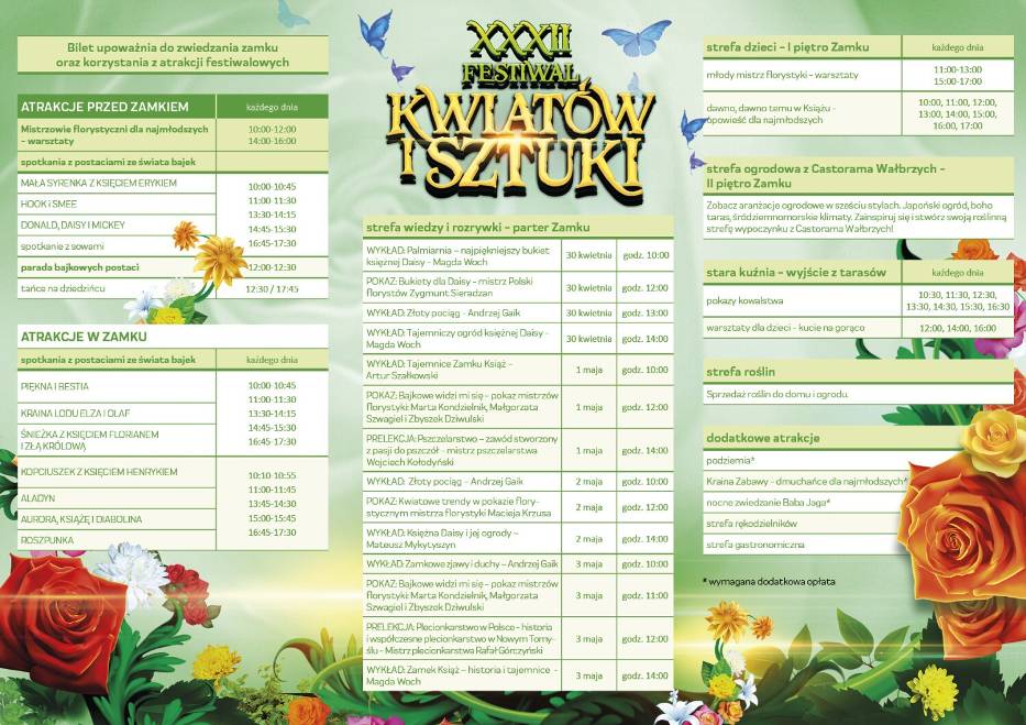 Jutro rusza Festiwal Kwiatów i Sztuki 2022 w Zamku Książ w Wałbrzychu (ZDJĘCIA)