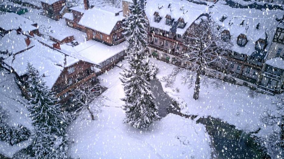 Międzygórze zimą. Najpiękniejsza wieś na Dolnym Śląsku