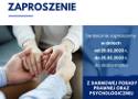 Bezpłatna pomoc prawna i psychologiczna w ramach  Tygodnia Pomocy Osobom Pokrzywdzonym Przestępstwem