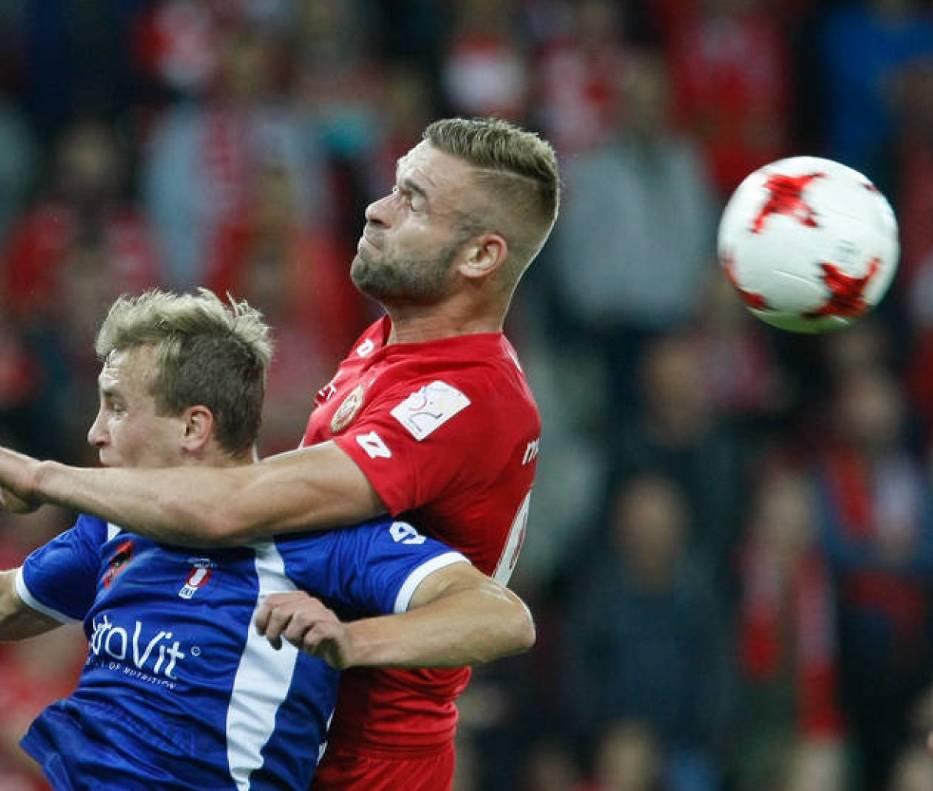 Widzew gra z Huraganem Morąg